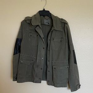 Levi’s green jean jacket